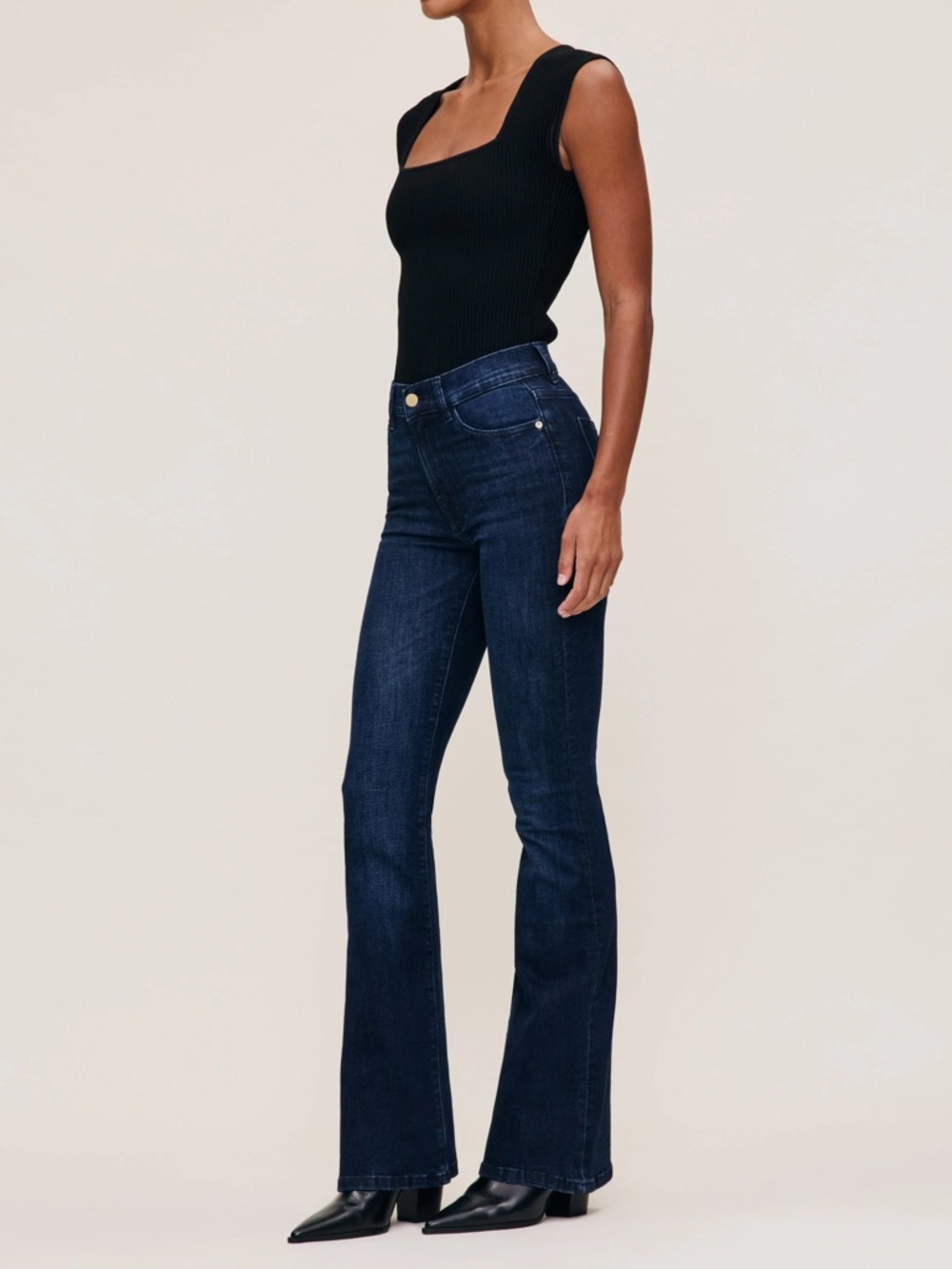 DL1961 Bridget Boot High Rise Instasculpt™ 33" Jeans size 26